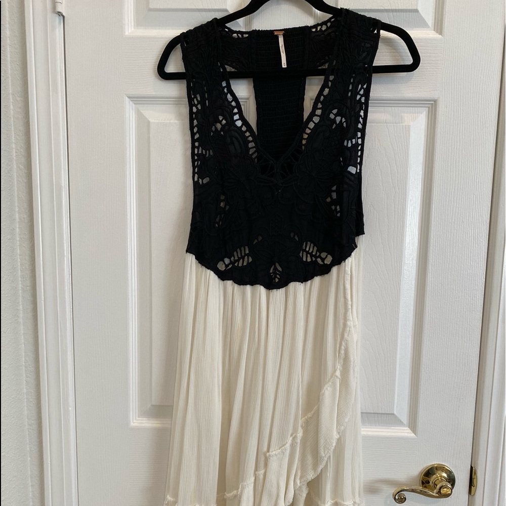 Free People crochet dress